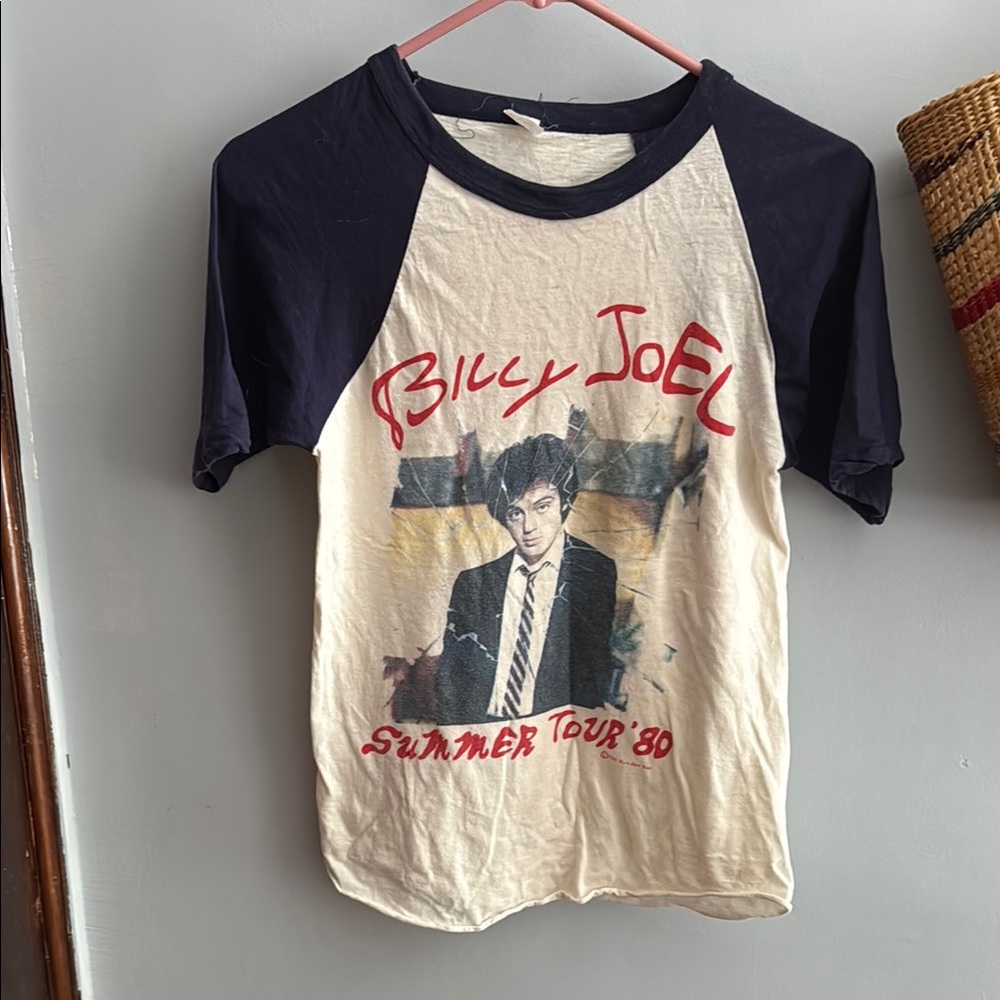 Billy Joel vintage concert t-shirt